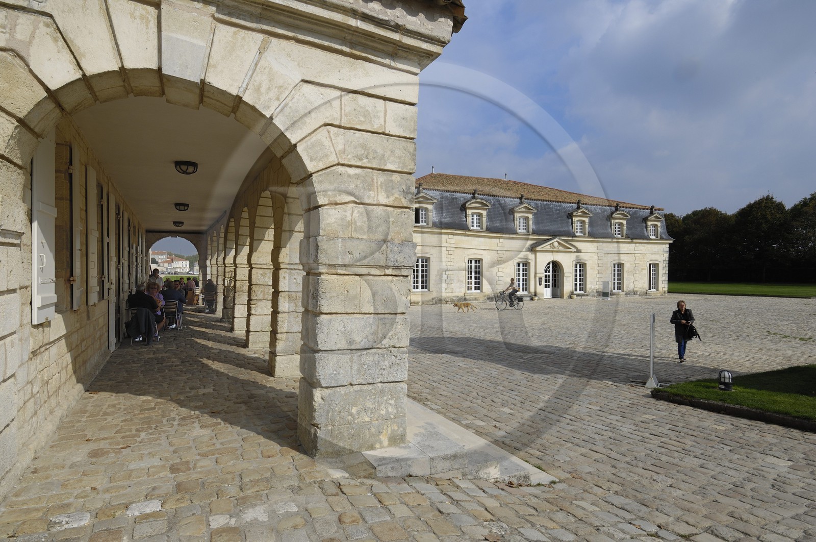 France, Charente-Maritime (17), Rochefort, le quartier de l'Arsenal, la Corderie Royale
