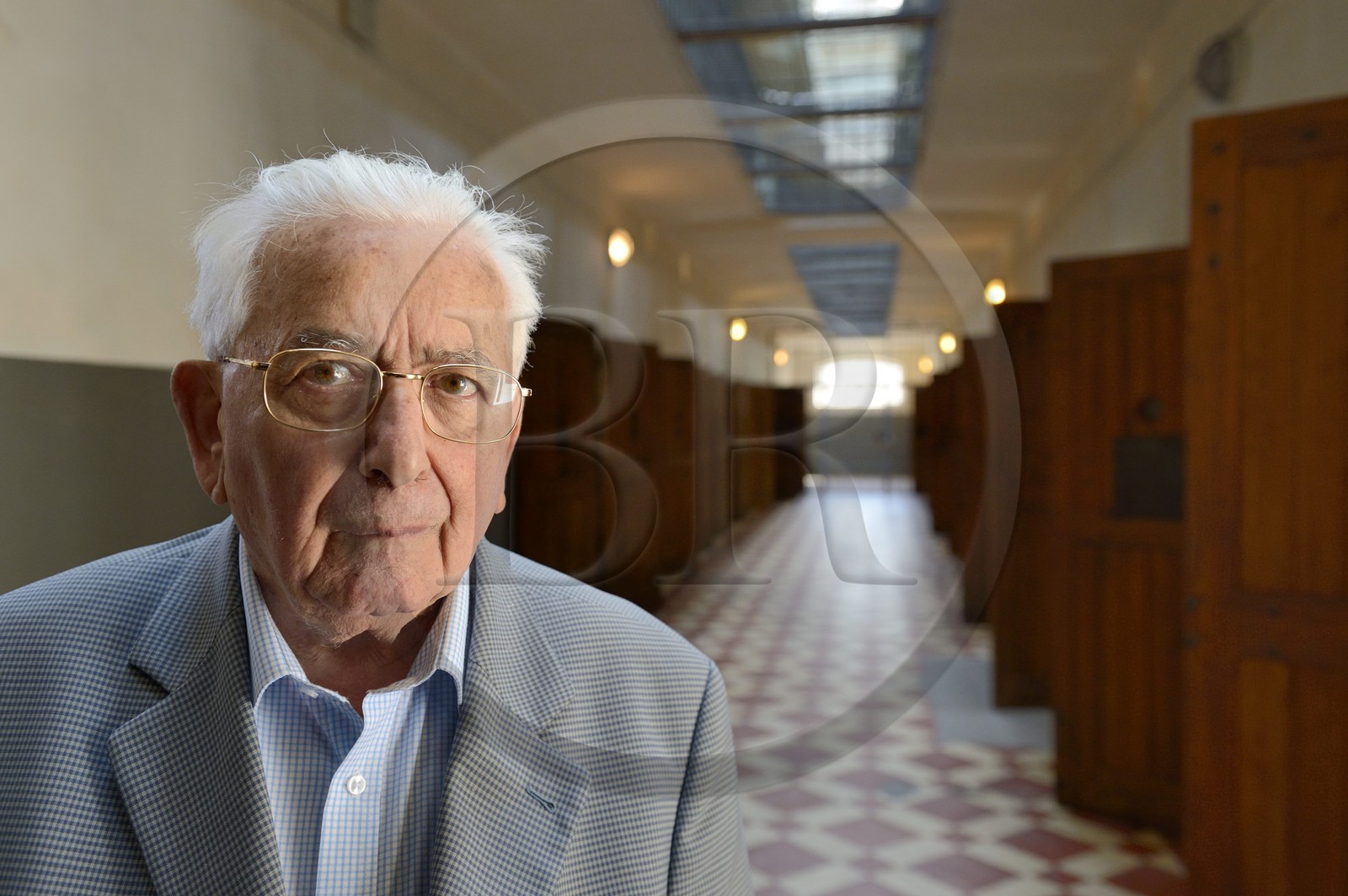 France, Rhône (69), Lyon, Mémorial Prison de Montluc, Claude Bloch fut arreté et incarcéré dans la Baraque aux juifs à l'age de 15 ans parce que juif  avant d'être déporté à Auschwitz