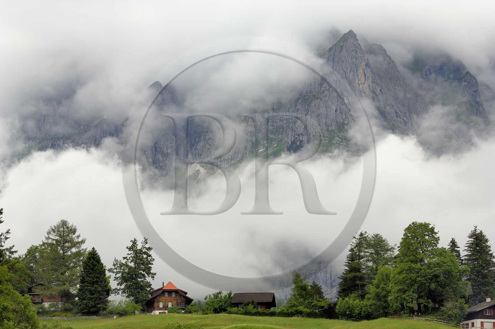 Suisse, Canton de Berne, Oberland Bernois, Grindelwald, montagne du Wetterhorn