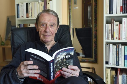 France, Bouches-du-Rhône (13), Marseille, le journaliste et écrivain Jean Contrucci