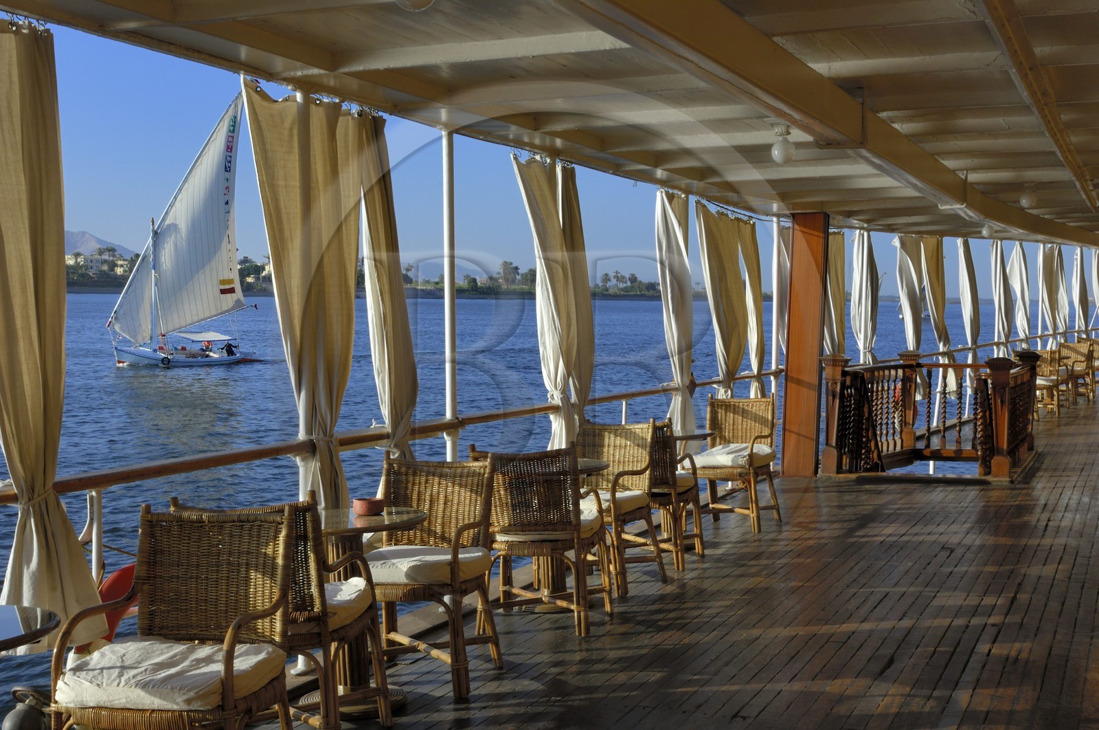 Egypte, Haute Egypte, croisière sur le Nil, Louxor, le Steam Ship Sudan