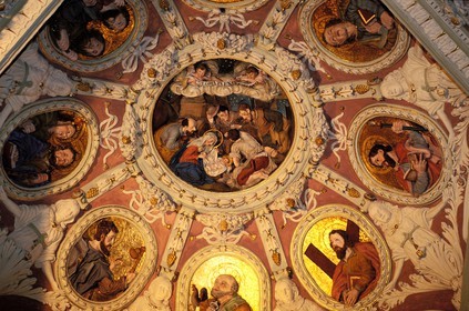 France, Savoie, Avrieux, 17th century old Saint Thomas Becket (of Canterbury) church