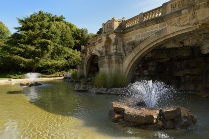 France, Moselle, Metz, basin of the Esplanade