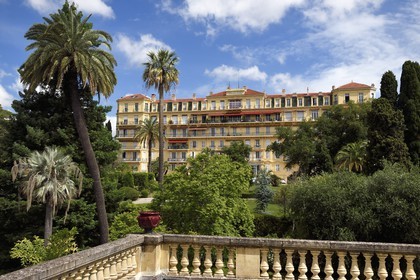 France, Alpes-Maritimes, Cannes, the former Belle-Vue hotel dating from the Belle Epoque, transformed into a condominium