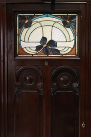 France, Paris (75), les toilettes de la Madeleine dans un style art nouveau datant de 1905