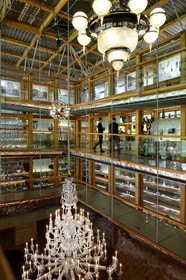 France, Moselle, Saint-Louis-les-Bitche, the Cristallerie Saint-Louis (Saint-Louis crystal glass manufacturer) museum