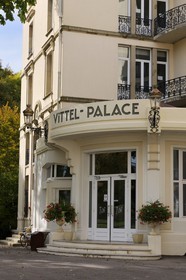 France, Vosges, Vittel Spa and health Resort, former Grand Hotel Vittel Palace