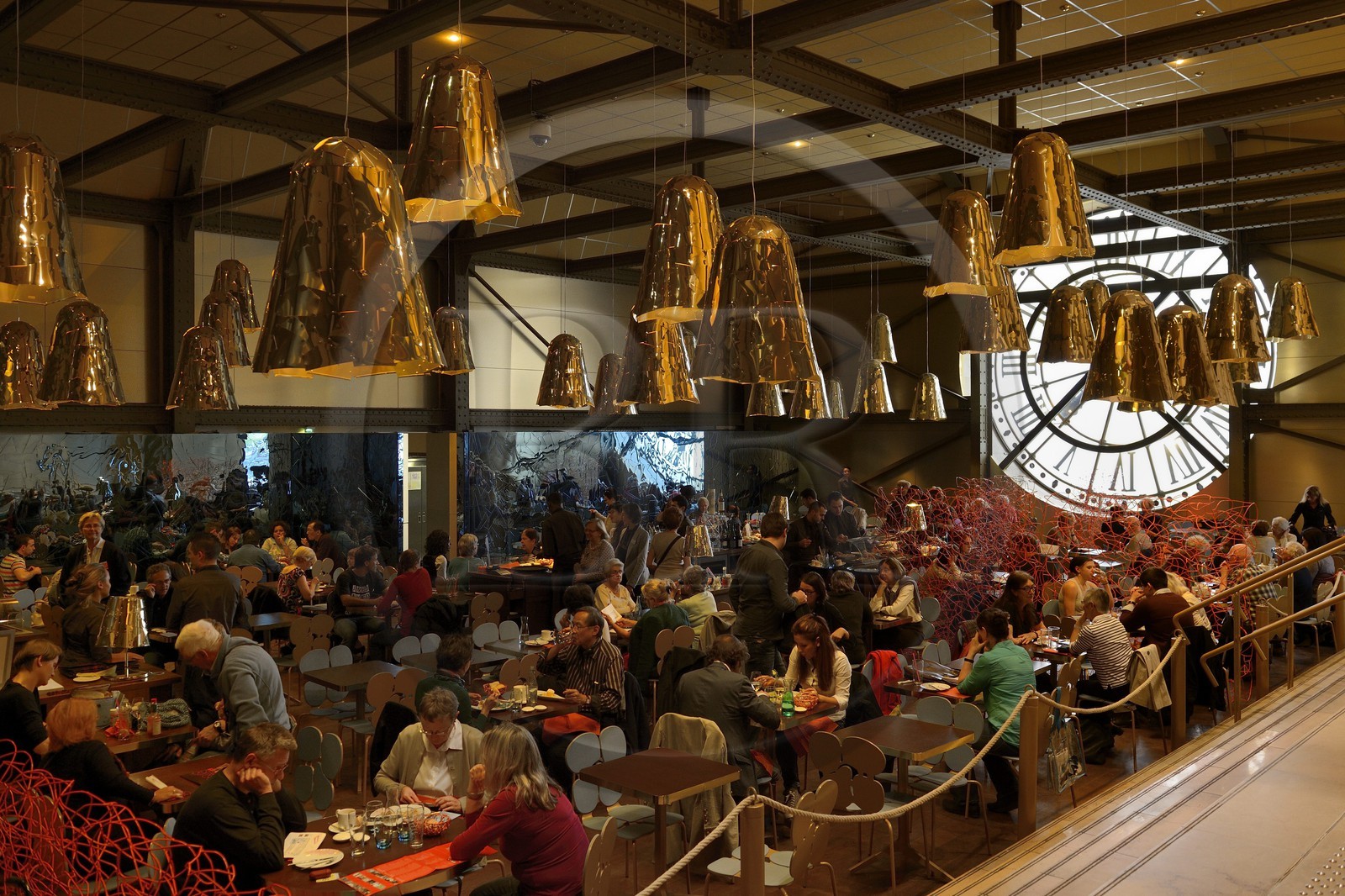 France, Paris (75), musée d'Orsay, le café Campana