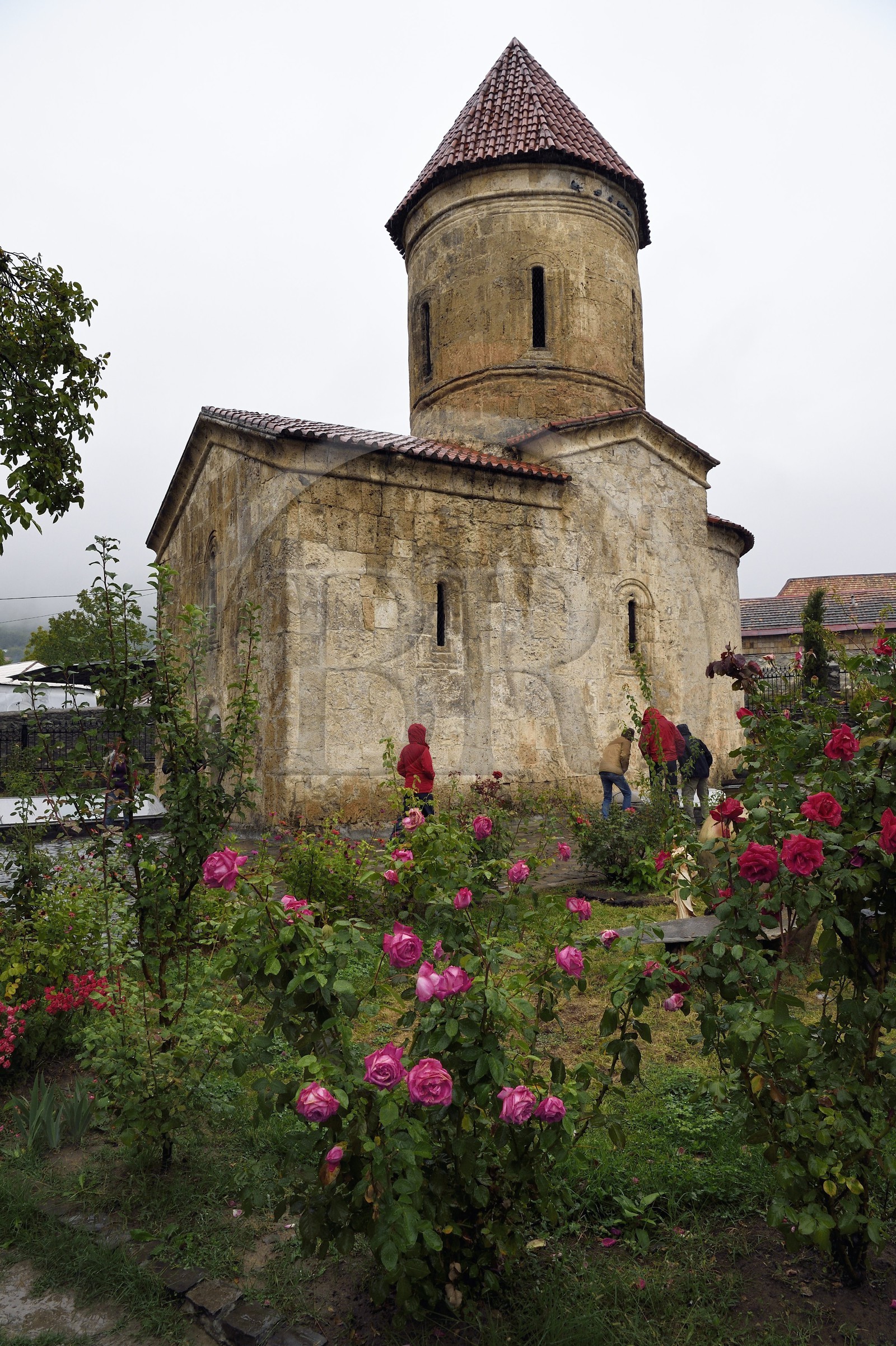 Azerbaïdjan, région de Shaki, Kish, église d'Aghbanie Saint-Élisée-l'Apôtre