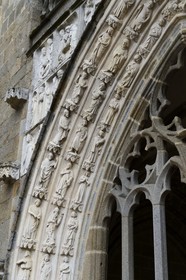 France, Ille-et-Vilaine,  Bay of Mont Saint Michel, Dol de Bretagne, Saint Samson cathedral of gothic style