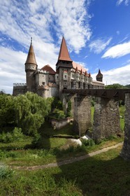 Roumanie, Transylvanie, Hunedoara, le chateau de Hunedoara ou chateau des Corvins