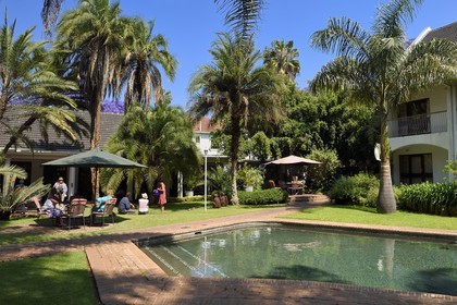 Zimbabwe, Harare, the Bronte Hotel