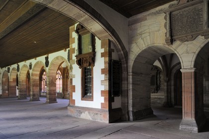 Switzerland, Basel, the Cathedral, the cloister