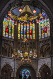 Switzerland, Basel, the Minster or Protestant Cathedral of Our Lady of Basel (Munster)