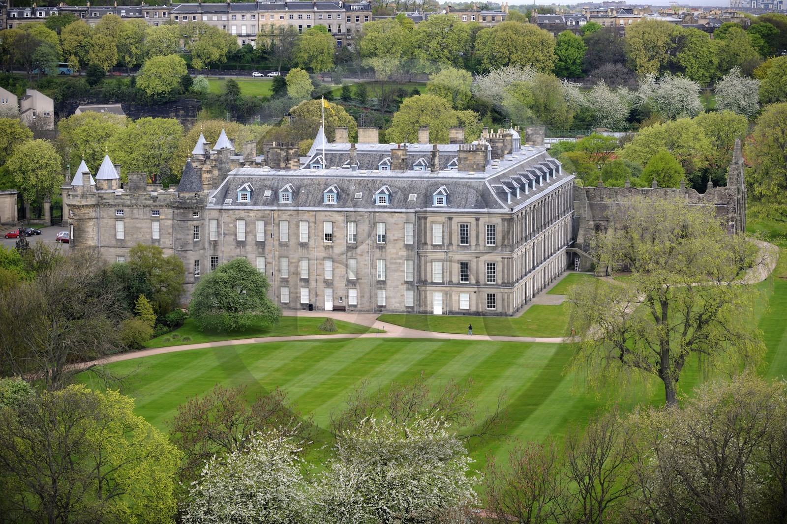 Royaume-Uni, Ecosse, Edimbourg, le palais royal de Holyrood