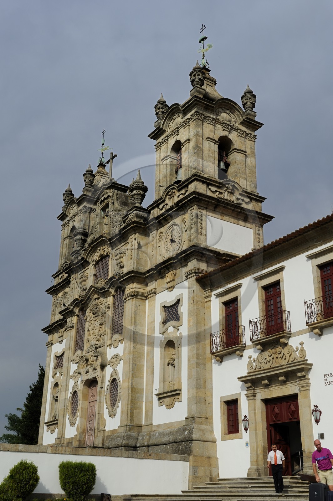 Portugal, région du Minho, Guimaraes, Pousada de Santa Marinha da Costa