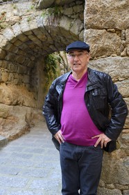 France, Corse du Sud, Sartene, Jean-Paul Poletti, polyphonic singer, leader of the choir of men of Sartene and director of the Polyphonic Art Center of Corsica