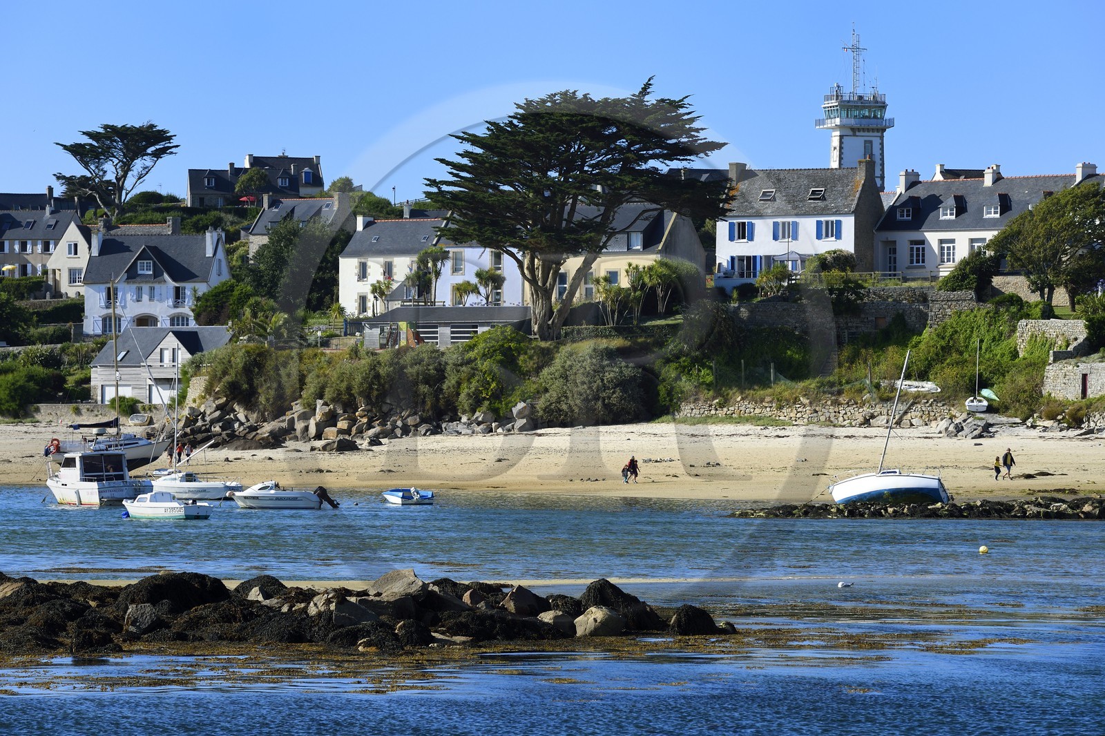 France, Finistère (29), Ile-de-Batz, Porz Kernok France, Finistère (29), Ile-de-Batz, Porz Kernok