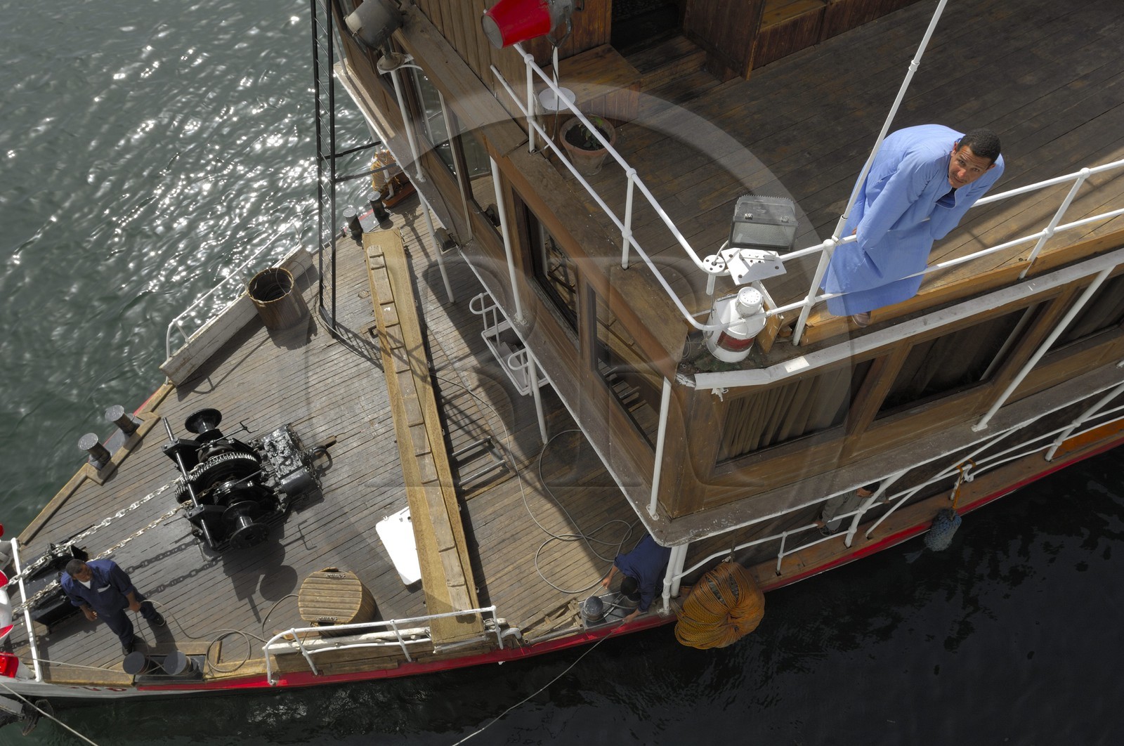 Egypte, Haute Egypte, croisière sur le Nil entre Louxor et Assouan, le Steam Ship Sudan