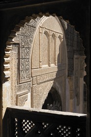 Maroc, Moyen Atlas, Fès, ville impériale, médina classée Patrimoine Mondial de l'UNESCO, Fès el Bali, quartier des Andalous, la médersa es Sahrij