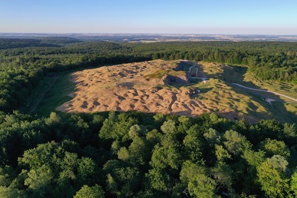 France, Meuse (55), Douaumont, fort de Douaumont, pi