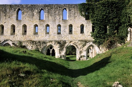 France, Eure, ruins of the Mortemer abbey