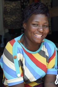 Zimbabwe, Harare, marché de Mbare, Jane