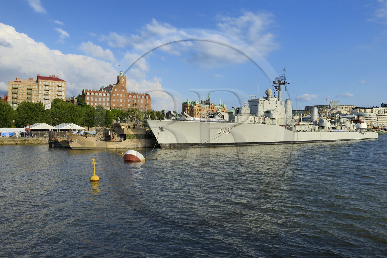 Suède, Västra Götaland, Göteborg (Gothenburg),  le parc maritime de navires historiques Maritiman dans le vieux port