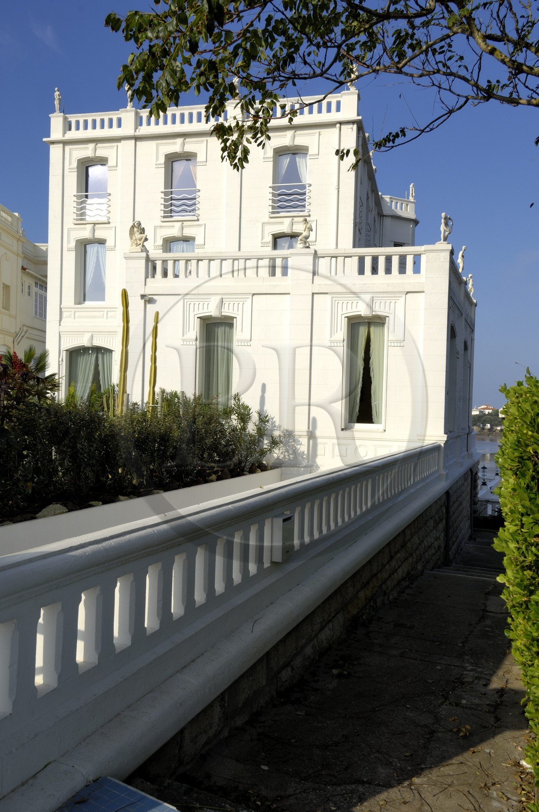 France, Charente-Maritime (17), Royan, conche de Pontaillac, maison les Roches