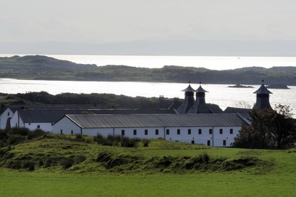 Royaume-Uni, Ecosse, Hébrides intérieures, Ile de Islay, Port Ellen, distillerie de whisky Ardbeg