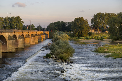 France, Nièvre, Nevers, the Pont de la Loire