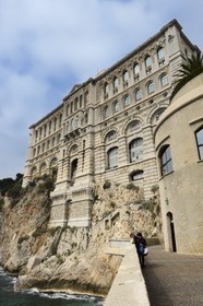 Principauté de Monaco, Monaco, le musée océanographique sur le Rocher