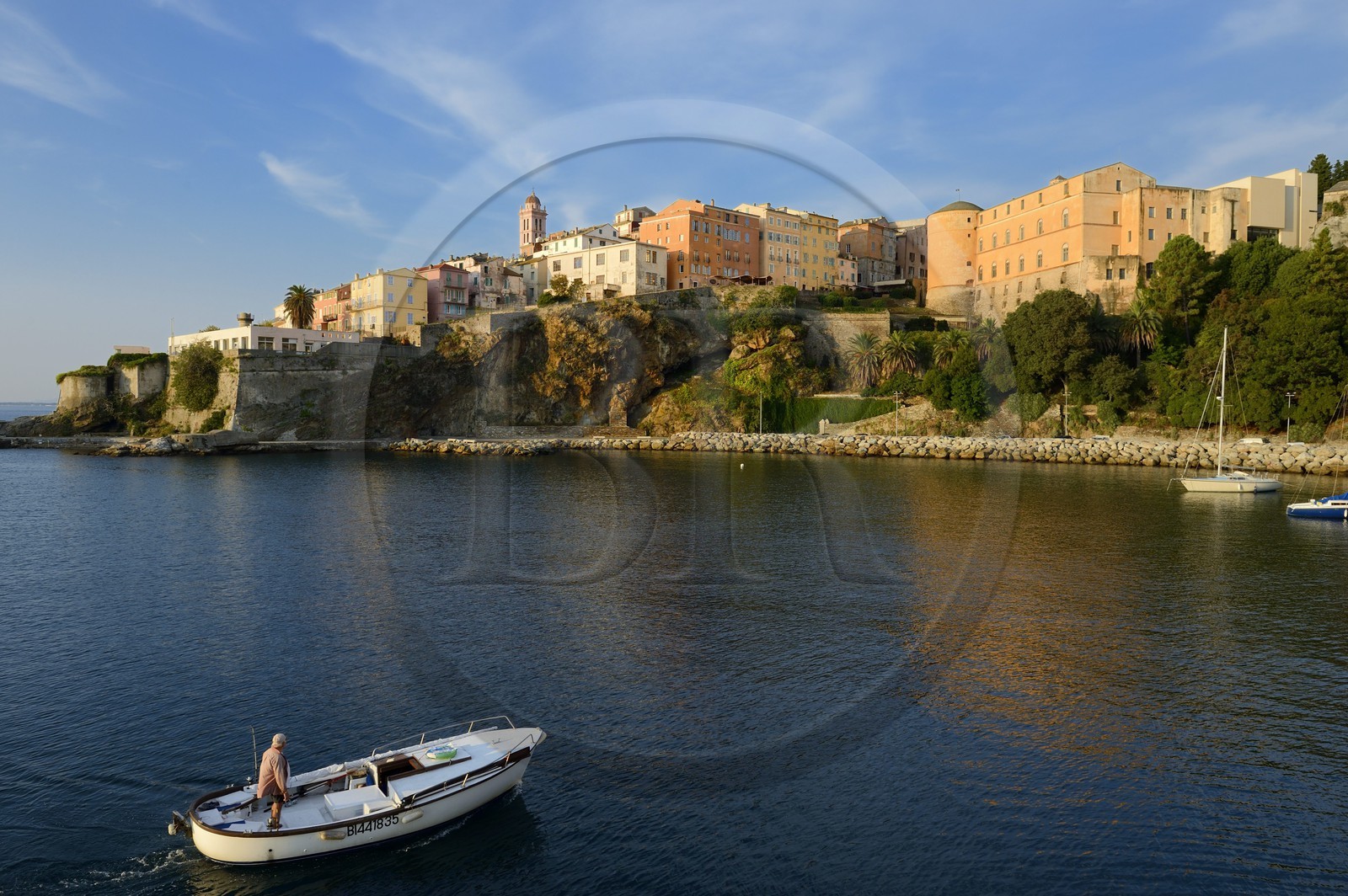 France, Haute-Corse (2B), Bastia, la Citadelle quartier de Terra-Nova, l'ancien palais des gouverneurs génois qui héberge le Musée d'Histoire de Bastia