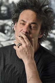 France, Val-de-Marne (94), Yvry-sur-Seine, Atelier de Fred Kleinberg, travail pour l'exposition Odyssée