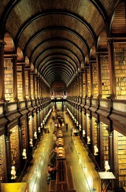 Republic of Ireland, Dublin, Trinity college, Old Library