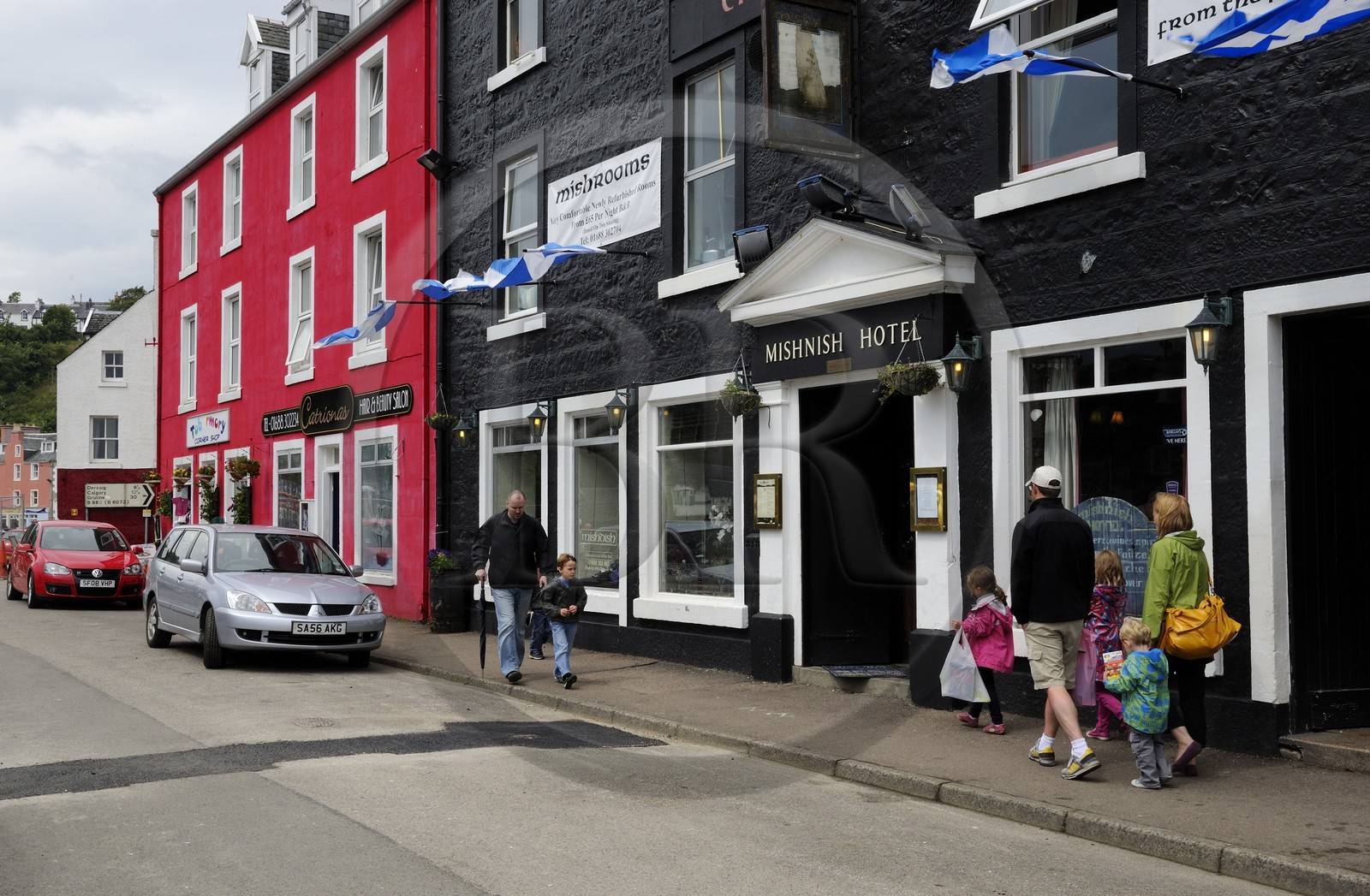 Royaume-Uni, Ecosse, Highland, Hébrides intérieures, Ile de Mull, Tobermory, the Mishnish hotel et pub