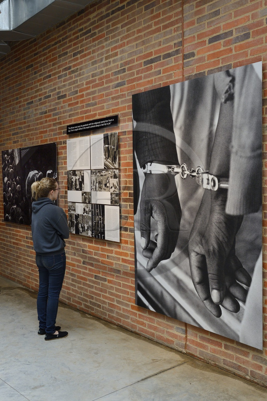 Afrique du Sud, province de Gauteng, Johannesburg, Musée de l'apartheid