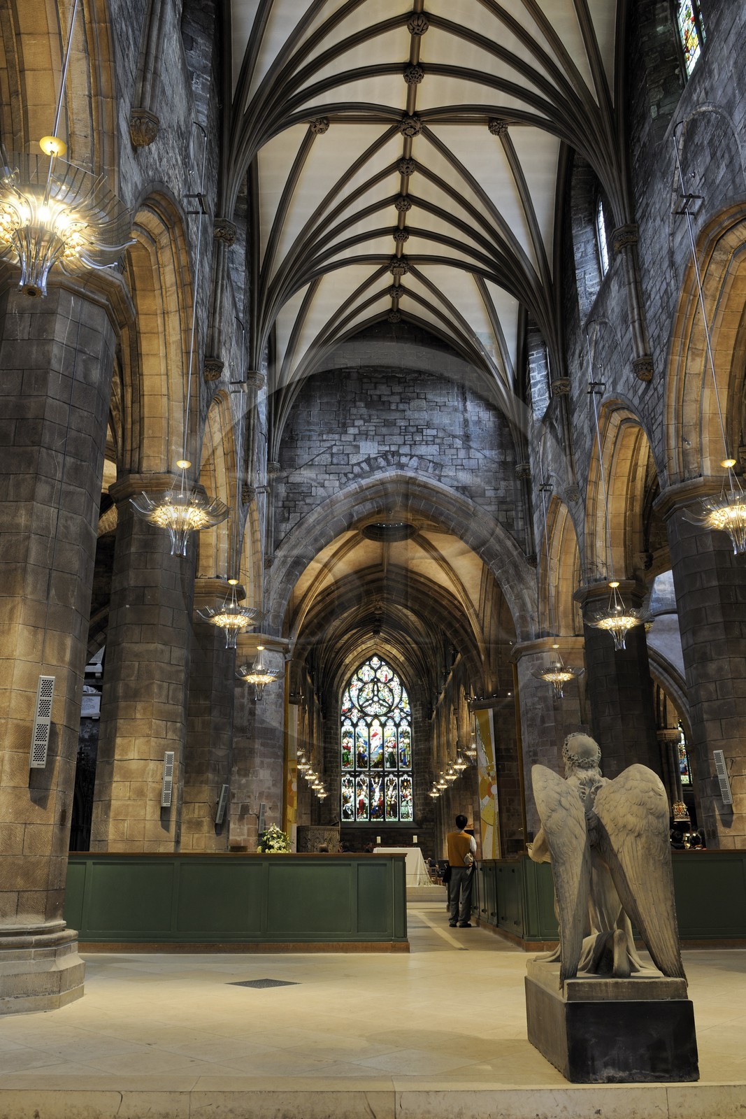 Royaume-Uni, Ecosse, Edimbourg, The Royal Mile, Saint Giles Cathedral