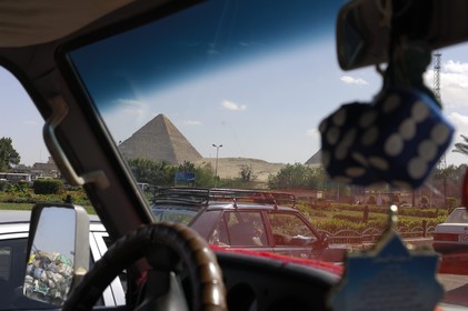 Egypt, Cairo, the Giza pyramids