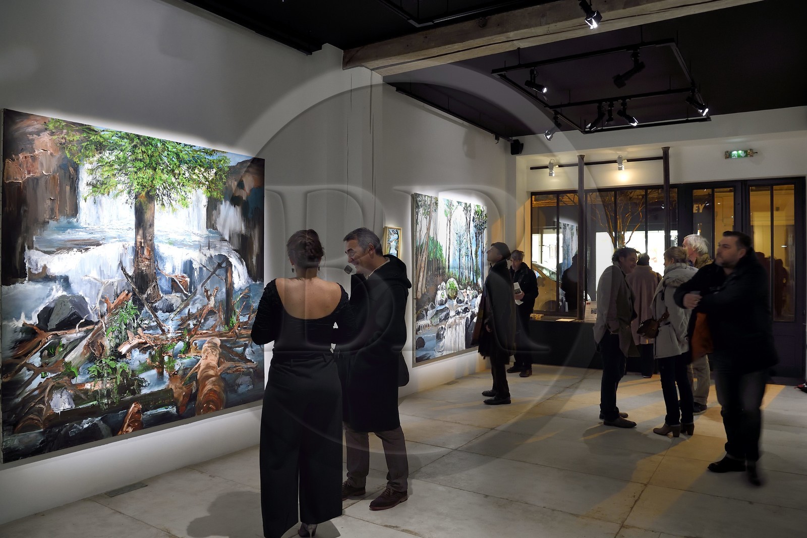 France, Paris (75), exposition Germination de l'artiste Fred Kleinberg à la galerie Loo & Lou Haut-Marais