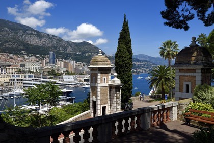 Principauté de Monaco, Monaco, la Porte Neuve à la pointe du Rocher