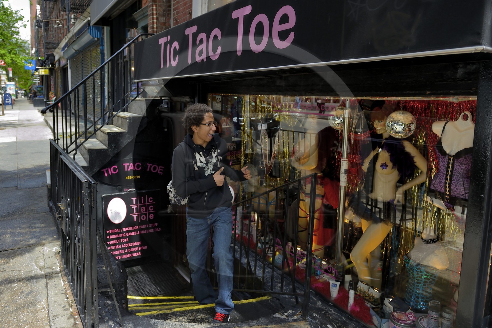 Etats-Unis, New York, Manhattan, Greenwich village, Sex-shop