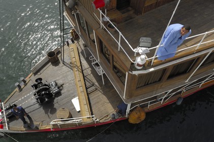 Egypte, Haute Egypte, croisière sur le Nil entre Louxor et Assouan, le Steam Ship Sudan