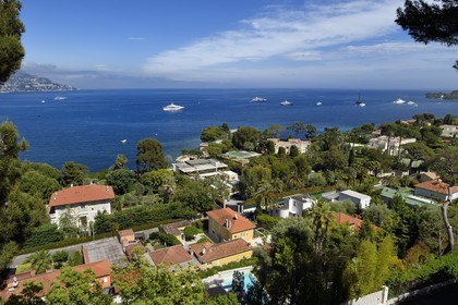 France, Alpes Maritimes, Saint Jean Cap Ferrat nice villas