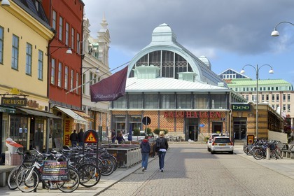 Suède, Västra Götaland, Göteborg (Gothenburg), les halles couvertes principales Saluhallen