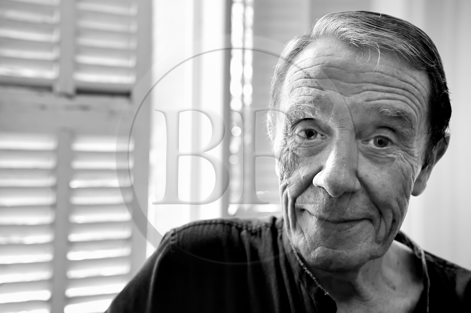 France, Bouches-du-Rhône (13), Marseille, le journaliste et écrivain Jean Contrucci