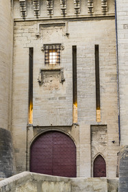 France, Bouches du Rhone, Tarascon, King René's castle dating from the 15th century, former drawbridge