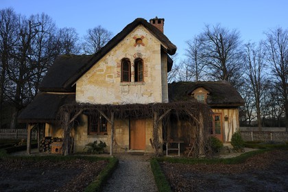 France, Yvelines, Chateau de Versailles, listed as World Heritage by UNESCO, Domaine de Marie Antoinette, Hameau de la Reine (the Queen's Hamlet)