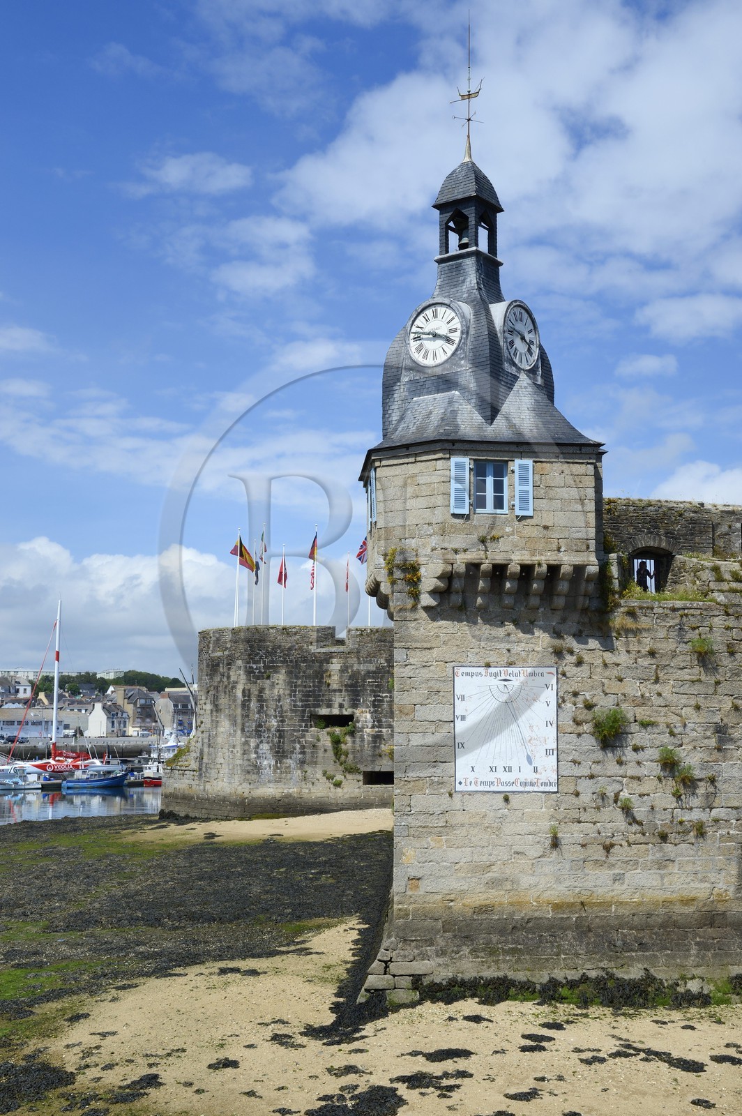 France, Finistere, Cornouaille, Concarneau, Ville Close (fortified town)