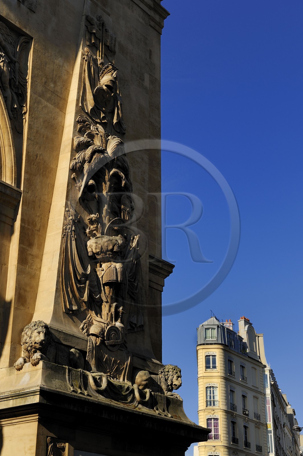 France, Paris (75), la porte Saint-Denis, commanditée par Louis XIV, boulevard Bonne nouvelle France, Paris (75), la porte Saint-Denis, commanditée par Louis XIV, boulevard Bonne nouvelle